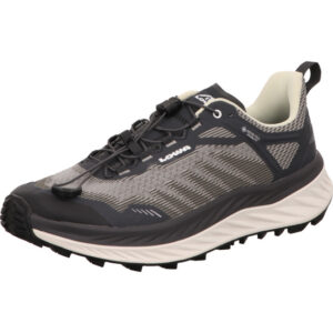 Lowa Fortux GTX Herren Trail Raunningschuh hellgrau dunkelgrau mit heller Sohle mit gore-tex