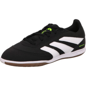 Adidas herren Fußballschuh schwarz mit grau und gelb und Indoorsohle