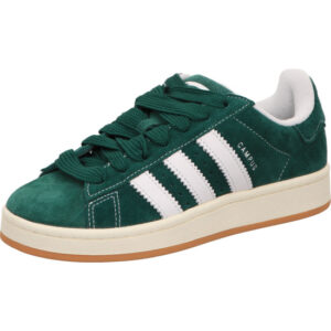 Adidas Campus 00s Sneaker grün mit weißen Streifen und heller Sohle