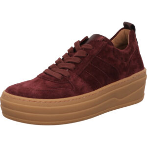 Gabor Halbschuh Damen berry mit brauner Sohle