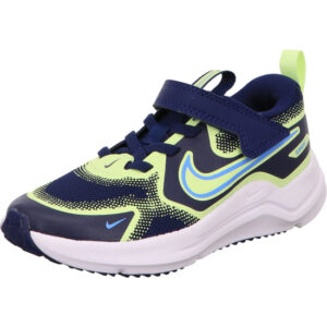 nike mystic fly kinder schuhe blau mit gelbgrün