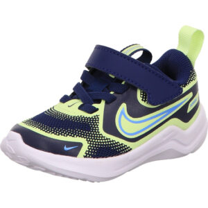 nike mystic fly kinder schuhe mit klettverschluss blau gelb