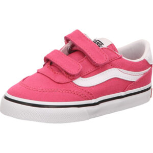 vans kinderschuhe brooklyn ls raspbery rose klettverschluss