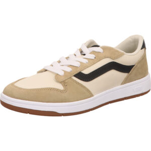vans herren ryland LS Herren Skateschuh beige braun und schwarz mit weißer Sohle