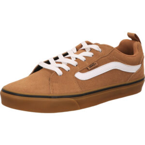 vans filmore braun suede herren sneaker mit gum sohle