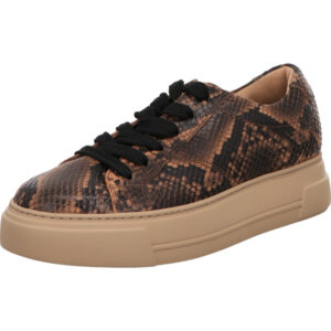Paul Green damenschuh snake braun mit beige sohle