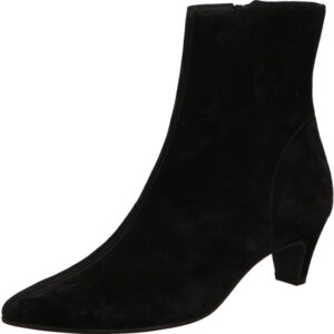 Paul Green Damenstiefelette schwarz nubuk