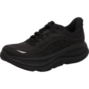 Hoka Bondi 9 Wide Laufschuhe schwarz