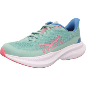 Hoka Laufschuhe W MACH 6 mint/rosa/blau