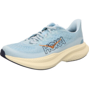 Hoka Laufschuhe M MACH 6 hellblau/gelb