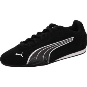 PUMA CATCH SD Herren Sneaker schwarz mit weißem Puma Streifen