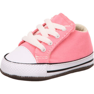 converse ctas cribster mid pink kids klettverschluss