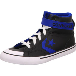 coverse pro blaze strap hi black damen sneaker mit blau