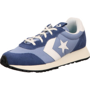 converse Omega Trainer ox damen sneaker blau hellblau mit weißem Converse Stern und heller Sohle