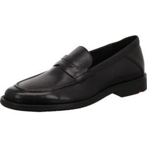 Lloyd Schuh Herren schwarz slip on mit schwarzer Gummisohle