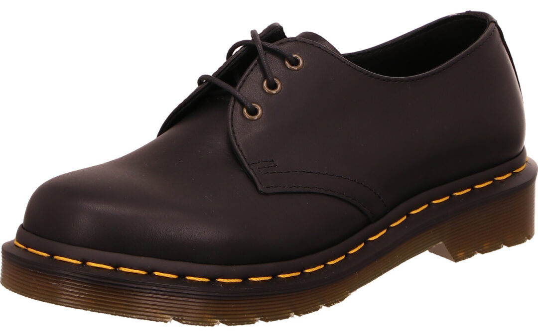 Dr. Martens 1461 black wanama Damen Halbschuhe