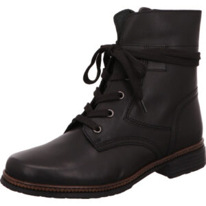 Gabor Stiefelette Damen schwarz mit schwarzer Sohle