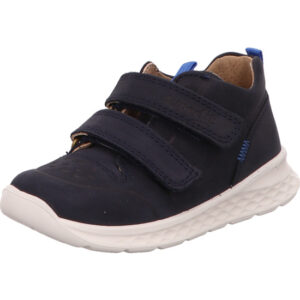 Superfit Kinderschuh Jungs dunkelblau mit Klett und weißer Sohle