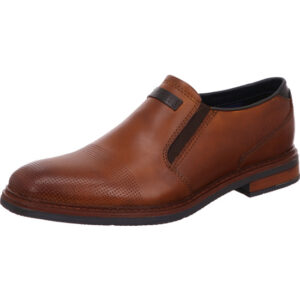Bugatti Business Slipper Herren cognac mit brauner Sohle
