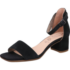 Tamaris Damen Sandalette dunkelblau mit dunkelblauer Sohle
