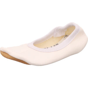 Beck Ballet Gymnastikschuhe weiß mit Gummisohle