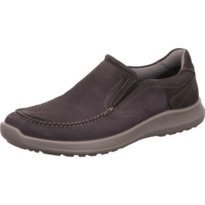 Jomos Herren Slipper grau mit grauer Sohle