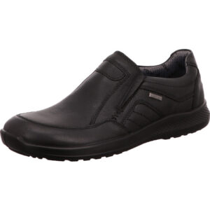 Jomos Herren Slipper schwarz mit schwarzer Sohle