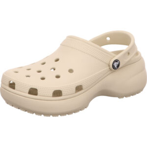 Crocs Damen beige mit Plateau