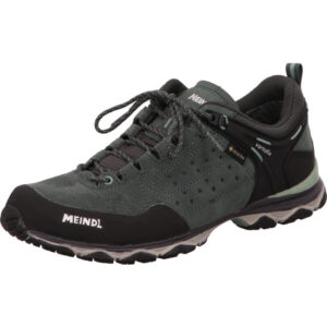 Meindl Ontario Lady GTX halber Damenwanderschuh dunkelgrün mit schwarz und heller Sohle