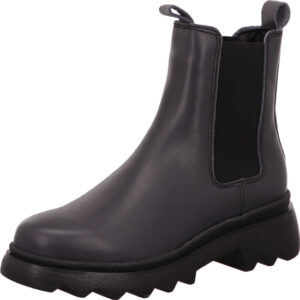 Tamaris Damen Stiefelette schwarz mit schwarzer Sohle