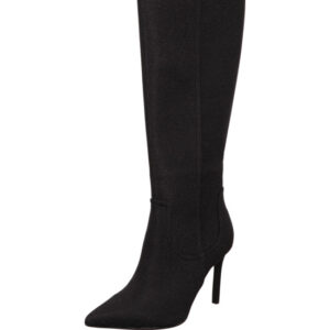 Tamaris Damen Stiefel schwarz mit schwarzer Sohle