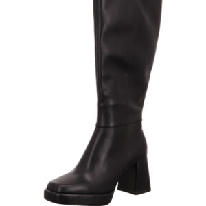 Tamaris Damen Stiefel schwarz mit schwarzer Sohle