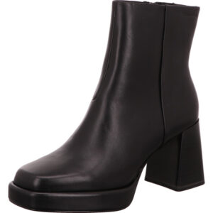 Tamaris Damen Stiefelette schwarz mit schwarzem Absatz