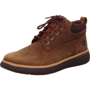 Timberland Cross Mark Herren Stiefelette Schnürer braun mit schwarzer Sohle
