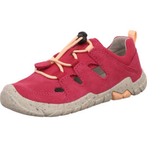 Superfit Kinderschuh Mädchen Halbschuh pink kombi mit grauer Sohle