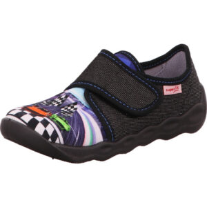 Superfit Kinderschuh Jungs schwarz kombi mit schwarzer Sohle