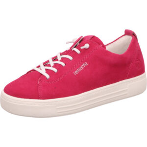Remonte Damen Halbschuh pink mit weißer Sohle