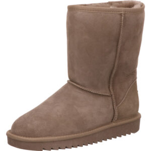 Ara Damen Stiefelette gefüttert taupe mit gleichfarbener Sohle