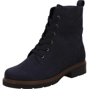 Gabor Stiefelette Damen dunkelblau mit schwarzer Sohle