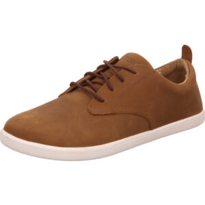 Xero shoes Herren Barfußschuh Schnürer braun mit weißer Sohle