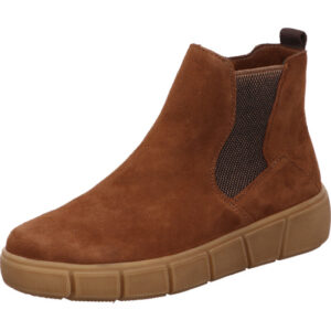 Remonte Damen Stiefelette braun kombi mit brauner Sohle