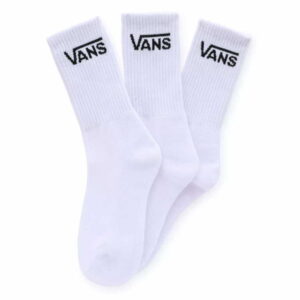 Vans Crew B dreier set Vans strümpfe weiß mit schwarzem Vans Logo