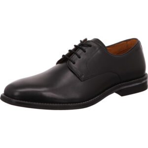 Digel Herren Business Schnürschuh schwarz mit schwarzer Sohle