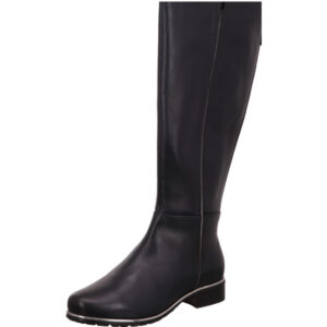 Josef Seibel Damen Stiefel dunkelblau mit schwarzer Sohle
