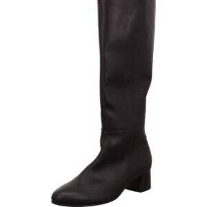 Gabor Stiefel hoch schwarz mit schwarzer Sohle