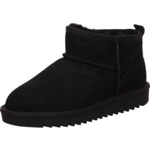 Ara Damen Stiefelette gefüttert schwarz mit schwarzer Sohle