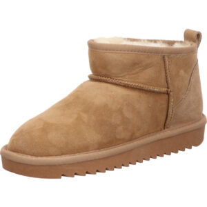 Ara Damen Stiefelette gefüttert braun mit brauner Sohle