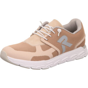 Rieker Damen Halbschuh hellrosa kombi mit weißer Sohle