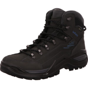 Lowa Renegade EVO GTX Herrenschuh hoch schwarz mit schwarzer Sohle