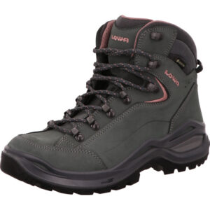 Lowa Renegade Evo GTX Damenschuh graphit mit rose mit dunkler Sohle
